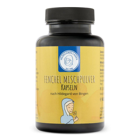 Hildegard von Bingen - Capsules de poudre mélangée de fenouil 40.90g