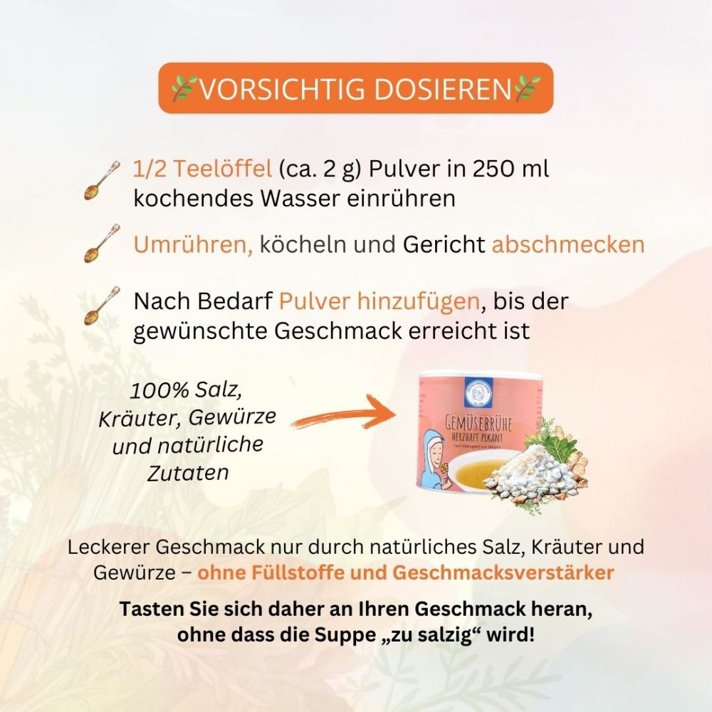 Hildegard von Bingen - Gemüsebrühe herzhaft pikant 380g
