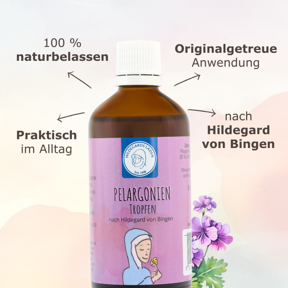 Hildegard von Bingen - Pelargonien Tropfen 100ml