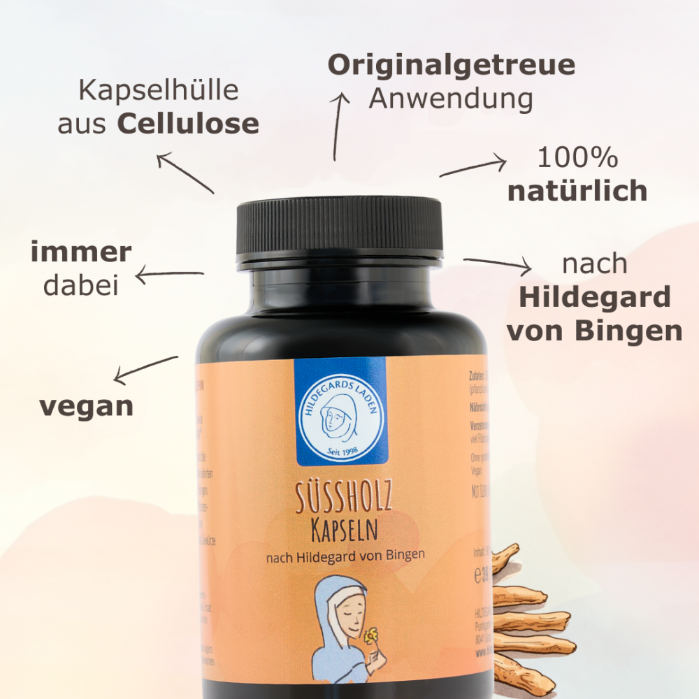 Hildegard von Bingen - capsules de réglisse 40.0g