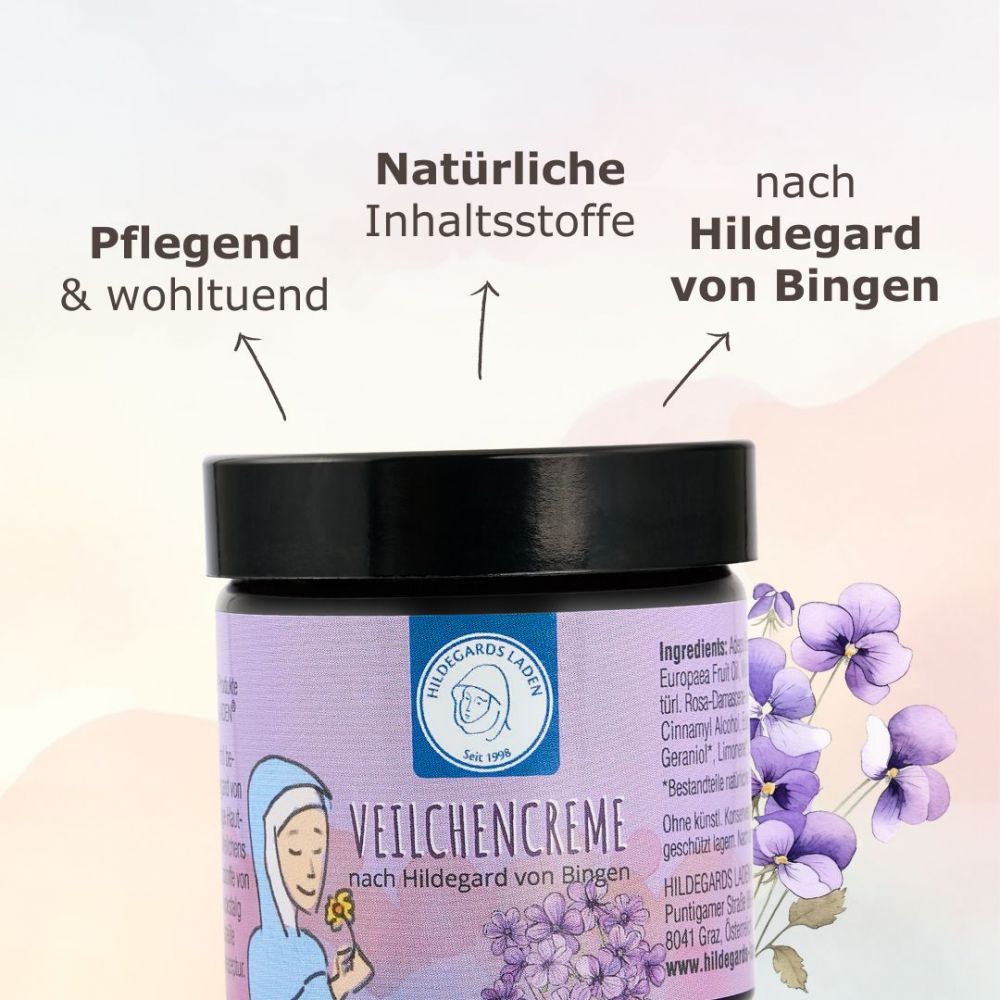 Hildegard von Bingen - crème violette 50ml
