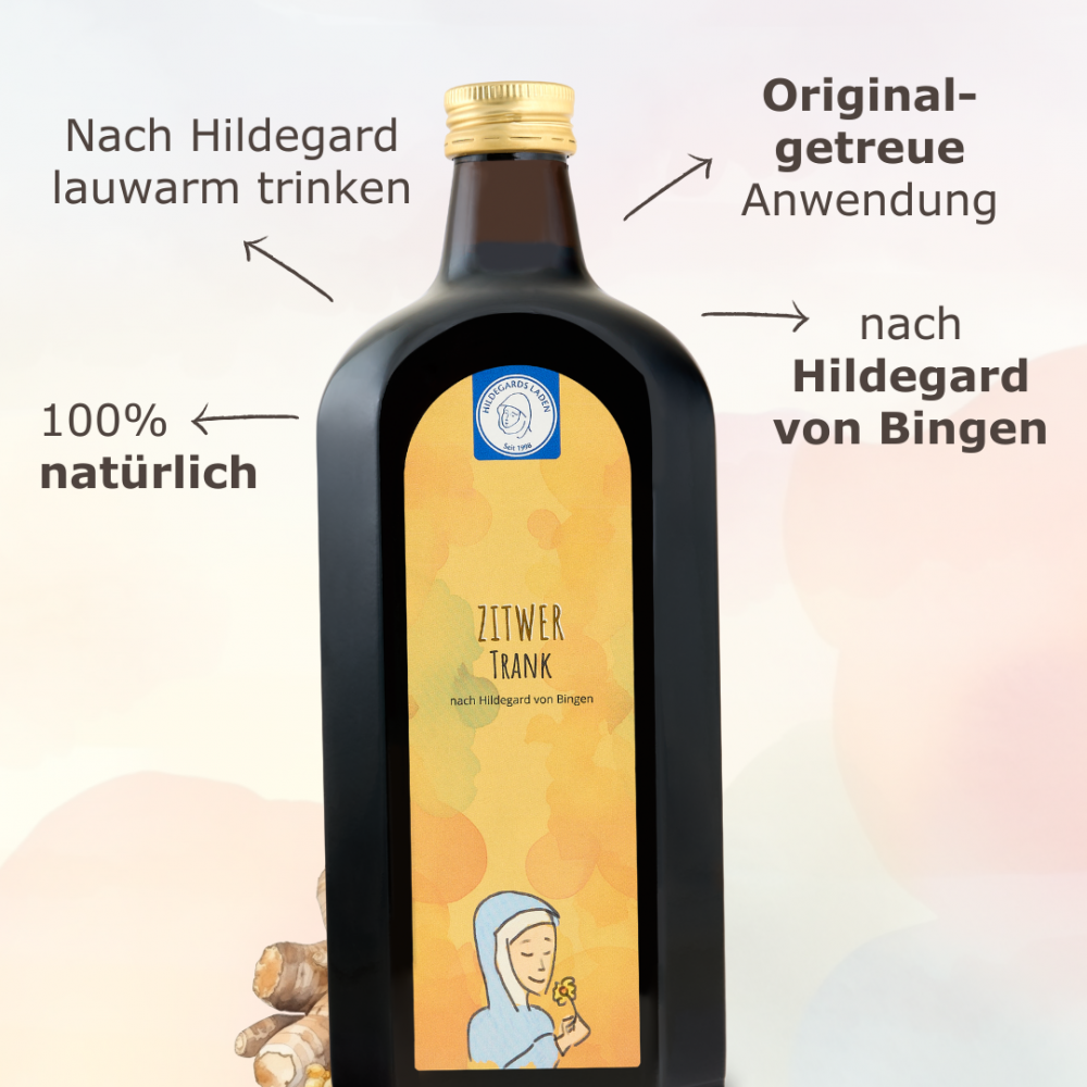 Hildegard von Bingen - Zitwer Trank 8 Flaschen Kurpackung 4000ml