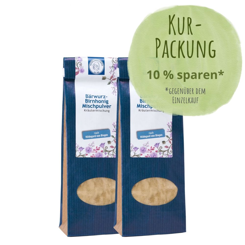 Hildegard von Bingen - Bärwurz miel de poire mélangé en poudre 70g