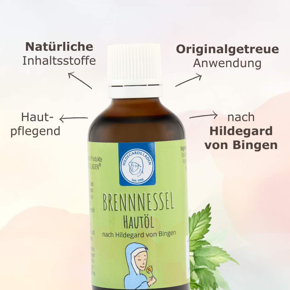 Hildegard von Bingen - huile de peau d'ortie 50ml