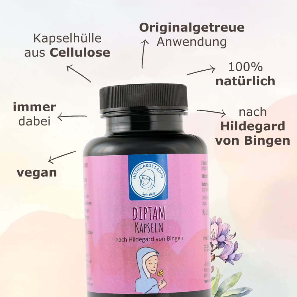 Hildegard von Bingen - Diptam Kapseln 36,40g