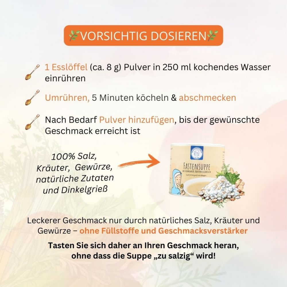 Hildegard von Bingen - Fastensuppe 380g