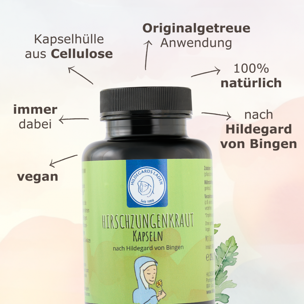 Hildegard von Bingen - Hirschtonguekraut Capsules 30.10g