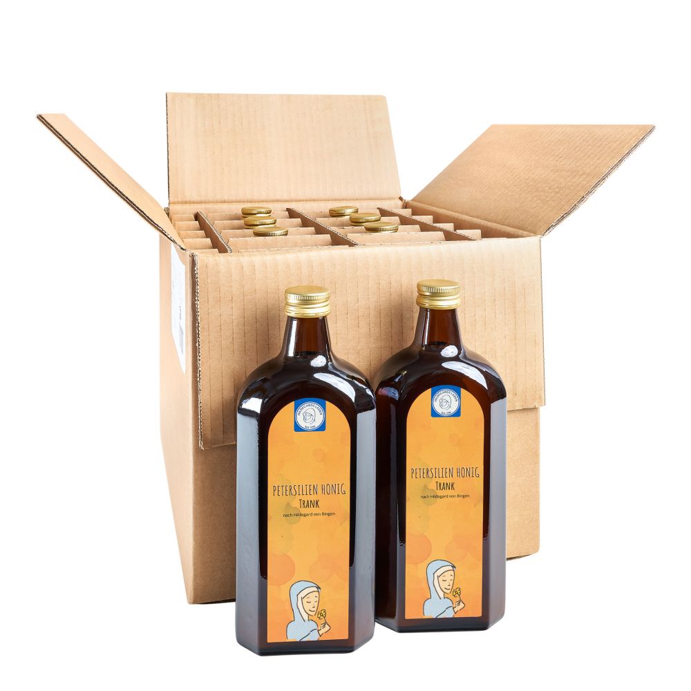 Hildegard von Bingen - Petersilien Honig Trank 8 Flaschen Vorteilspackung 4000ml