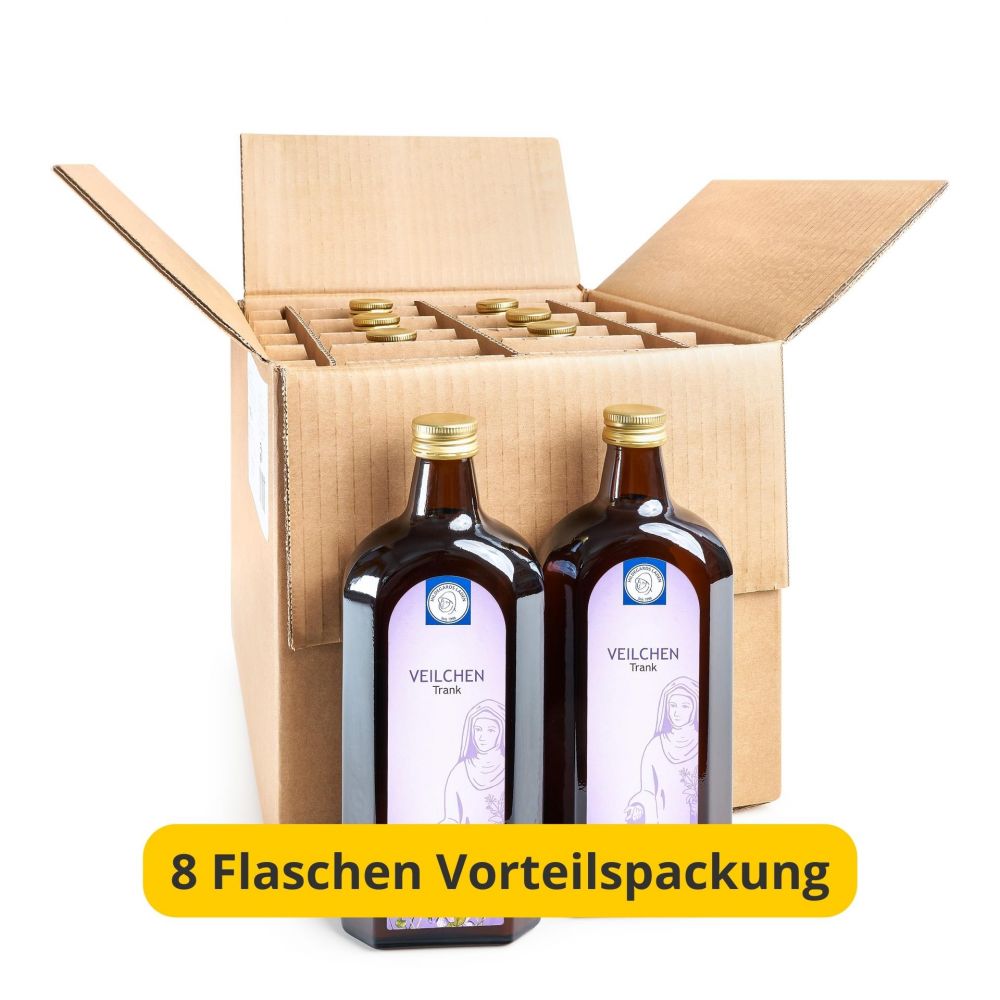 Hildegard von Bingen - Veilchen Trank 8 Flaschen Vorteilspackung 4000ml