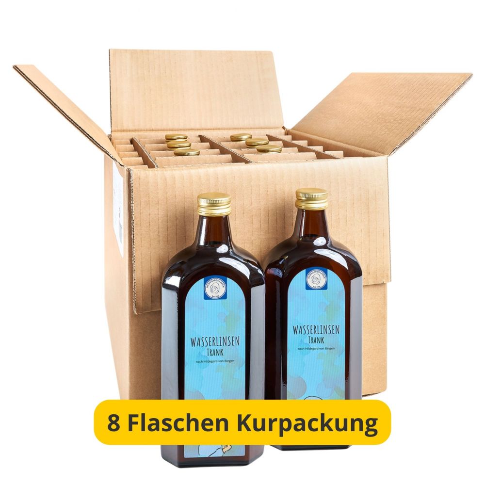 Hildegard von Bingen - Wasserlinsen Trank Kur 8x500ml