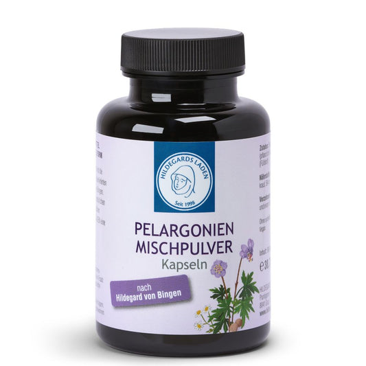 Hildegard von Bingen - Pelargonien Mischpulver Kapseln 38,70g.